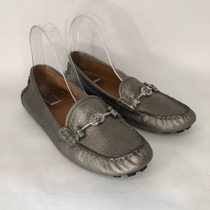 Coach Arlene metallic driving loafers